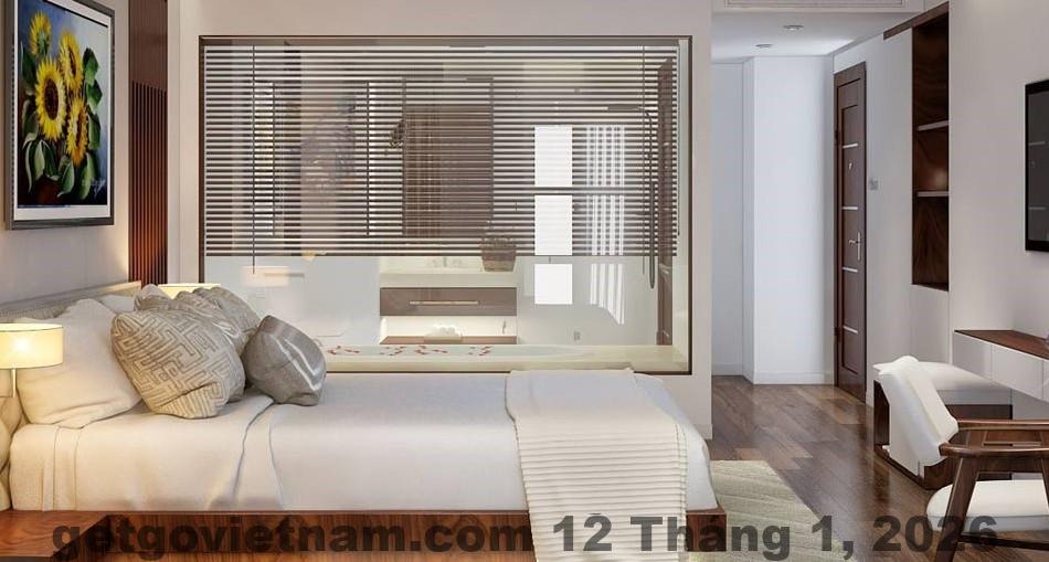 Khu vực nhà hàng và buffet sáng tại Mạnh Quân Luxury Hotel với không gian rộng, phục vụ buffet cơ bản