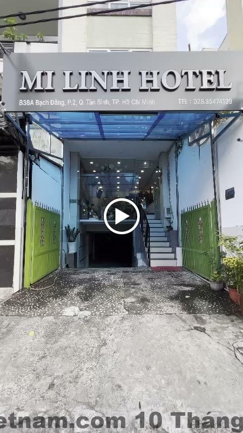 Một trong những phòng nghỉ tại Mỹ Linh Hotel, rộng rãi và tiện nghi.