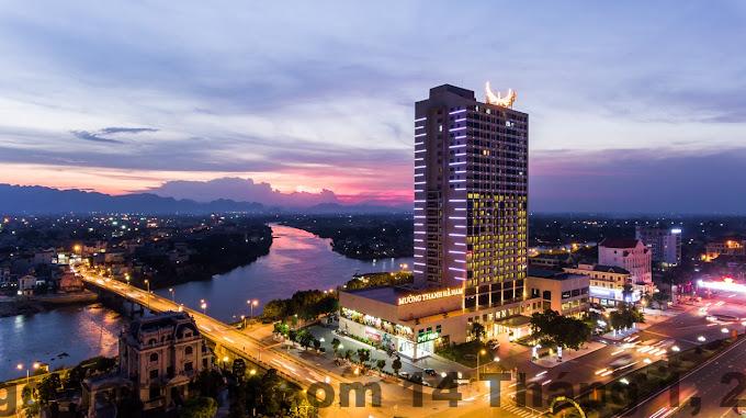 Khu vực sảnh lễ tân Khách sạn Mường Thanh Luxury Hà Nam