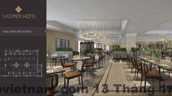 Nhân viên tại khách sạn Najimex luôn nở nụ cười thân thiện, sẵn sàng hỗ trợ khách hàng.