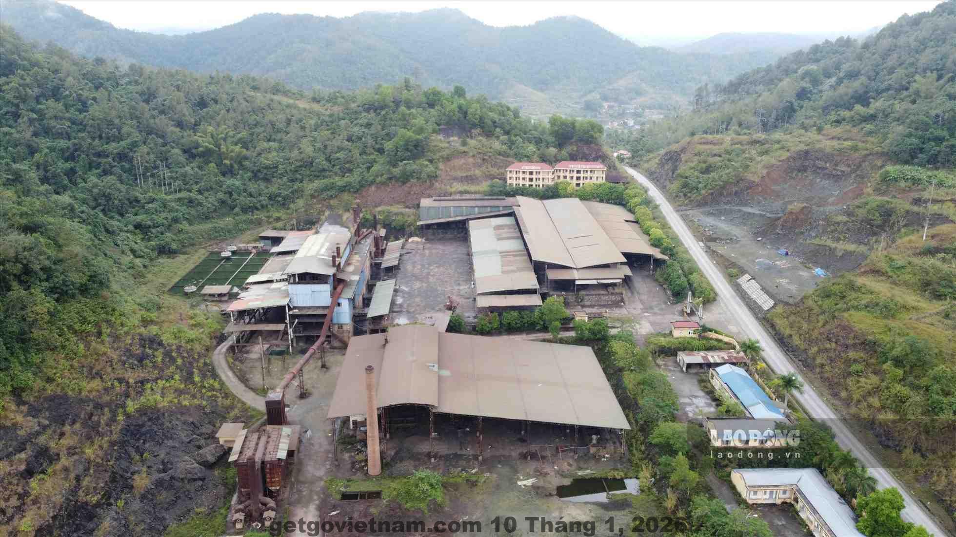 Khu nhà xưởng Nhà máy Trà Hoàng Long – không gian công nghiệp, không phục vụ lưu trú