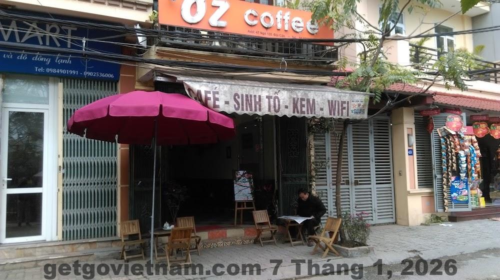 Quán cà phê gần Dom’s Residence Hanoi