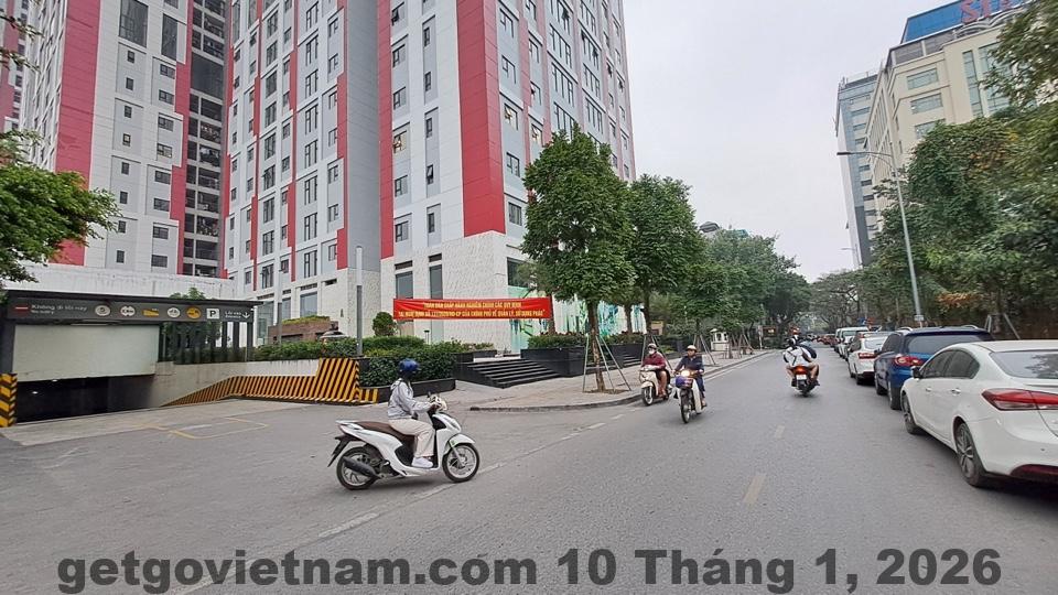 Khu vực lễ tân Paragon House and Residence