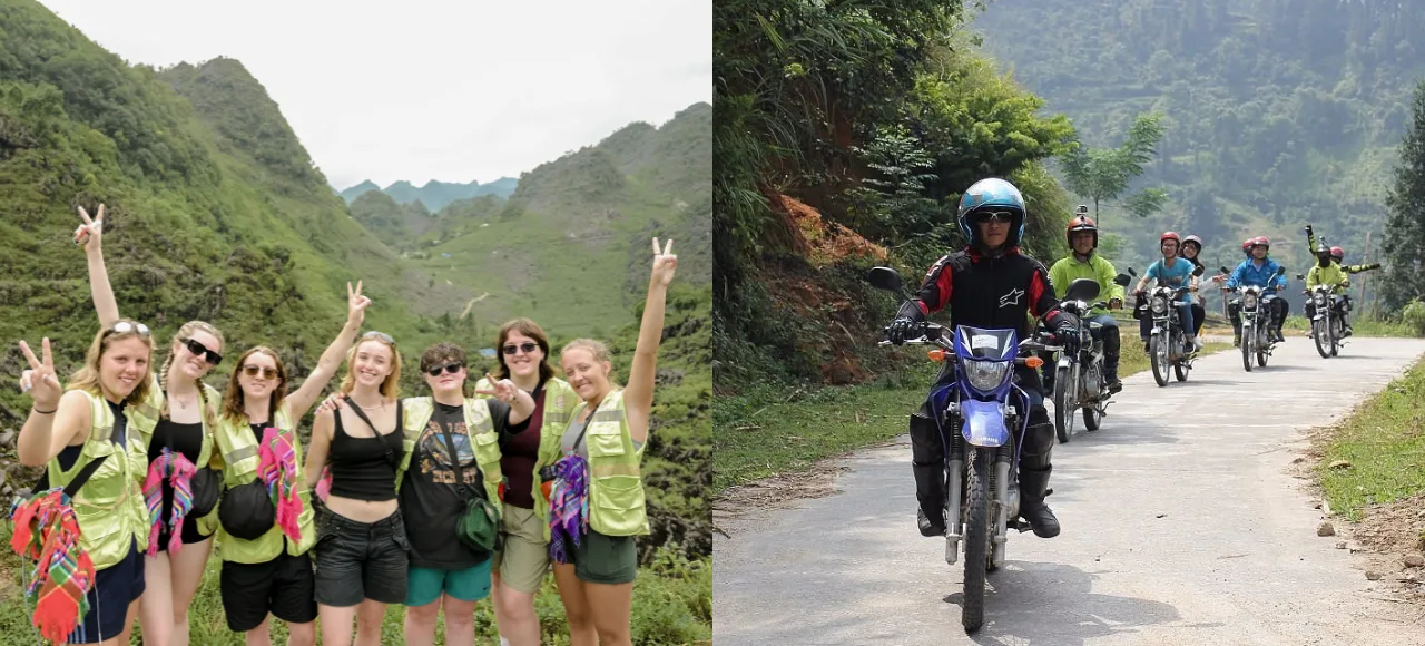 Đội ngũ nhân viên thân thiện tại Anans Home Ha Giang - Staff at the hotel