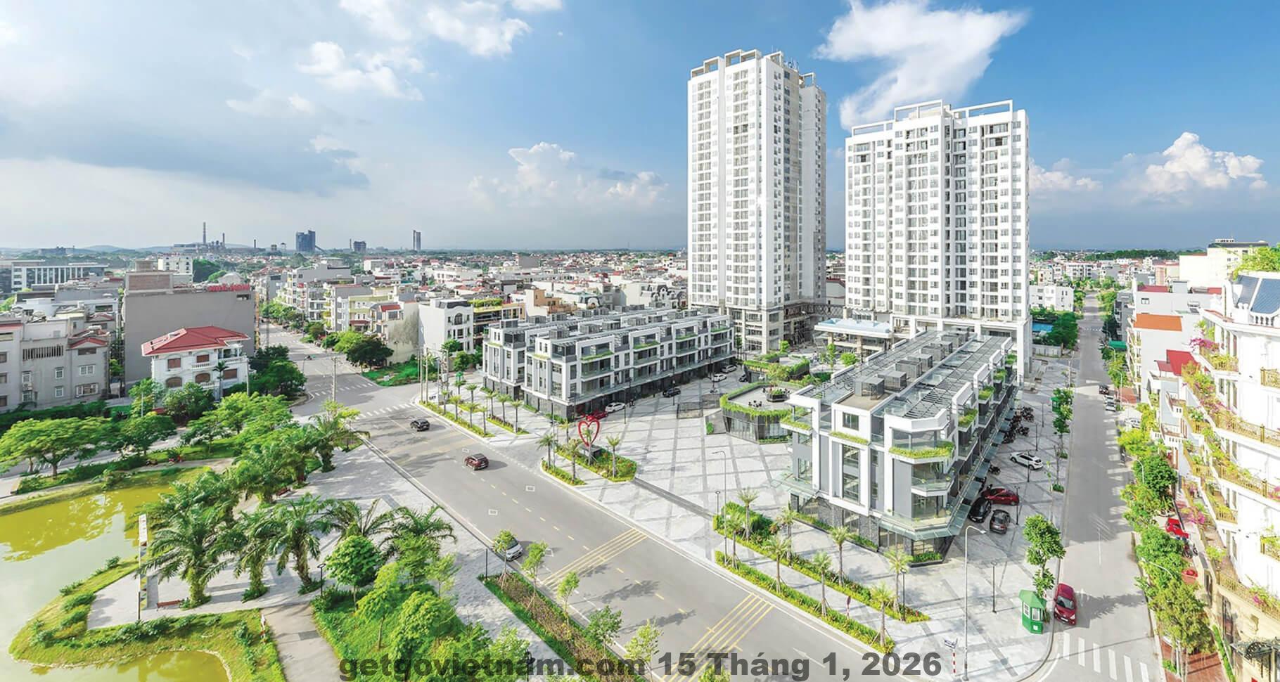 Khu vực xung quanh Diamond Hotel Bắc Giang