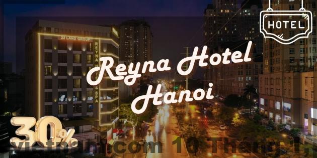 Món ăn sáng buffet đa dạng tại Reyna Hotel Hanoi.