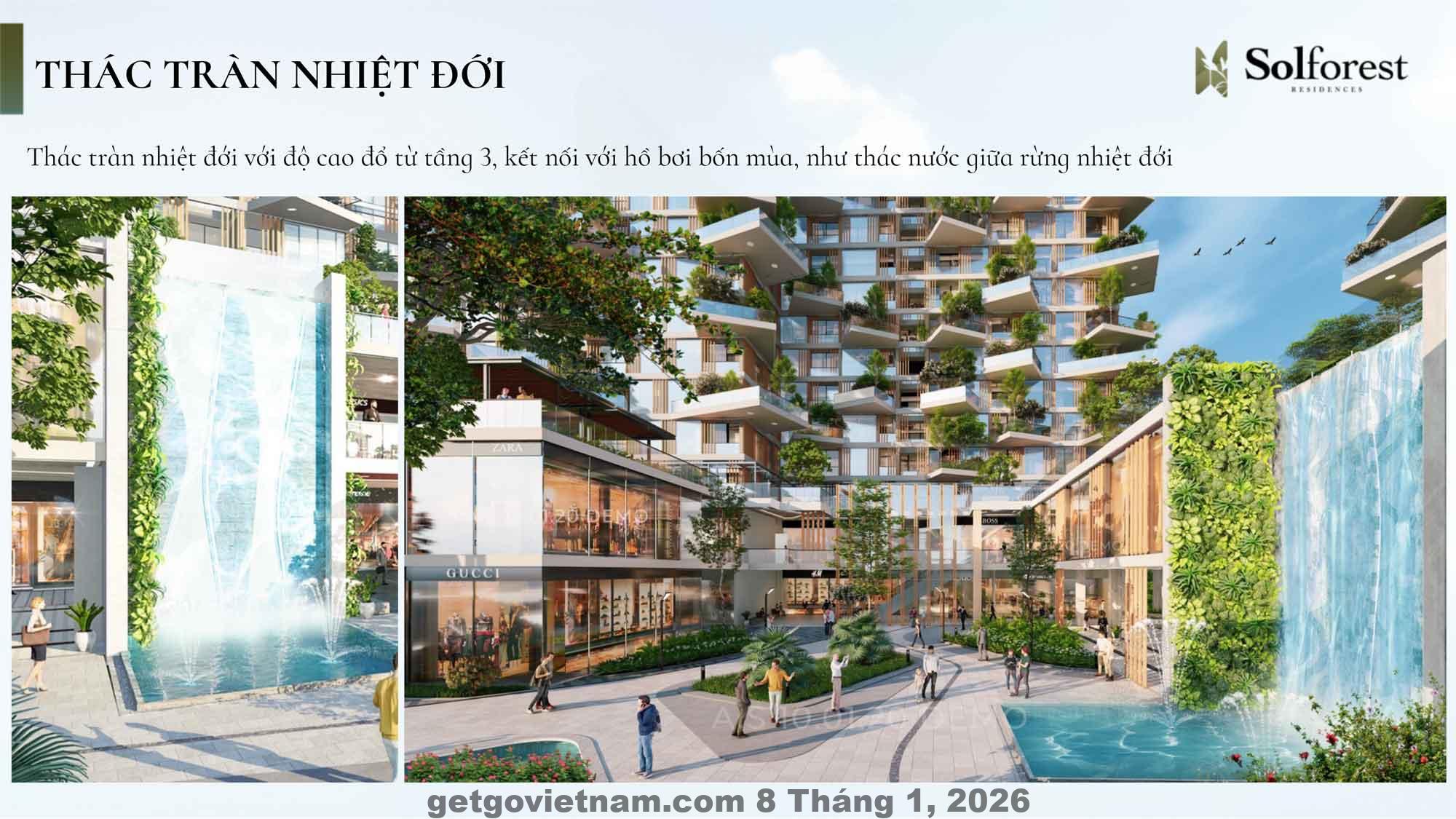 Tiện ích tại Sol Forest