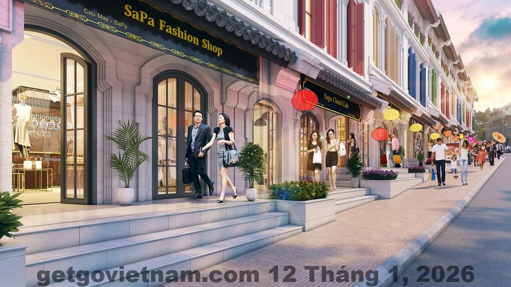 Khu trung tâm Sa Pa với nhiều tiện ích xung quanh bù cho việc khách sạn không có hồ bơi hay spa