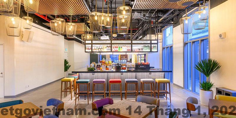 Buffet sáng tại Wink Hotel Cần Thơ với nhiều món ăn ngon