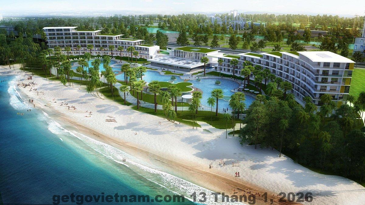 Phòng khách sạn Đỉnh Vàng – Thiết kế hiện đại với nội thất tiện nghi, không gian rộng rãi.