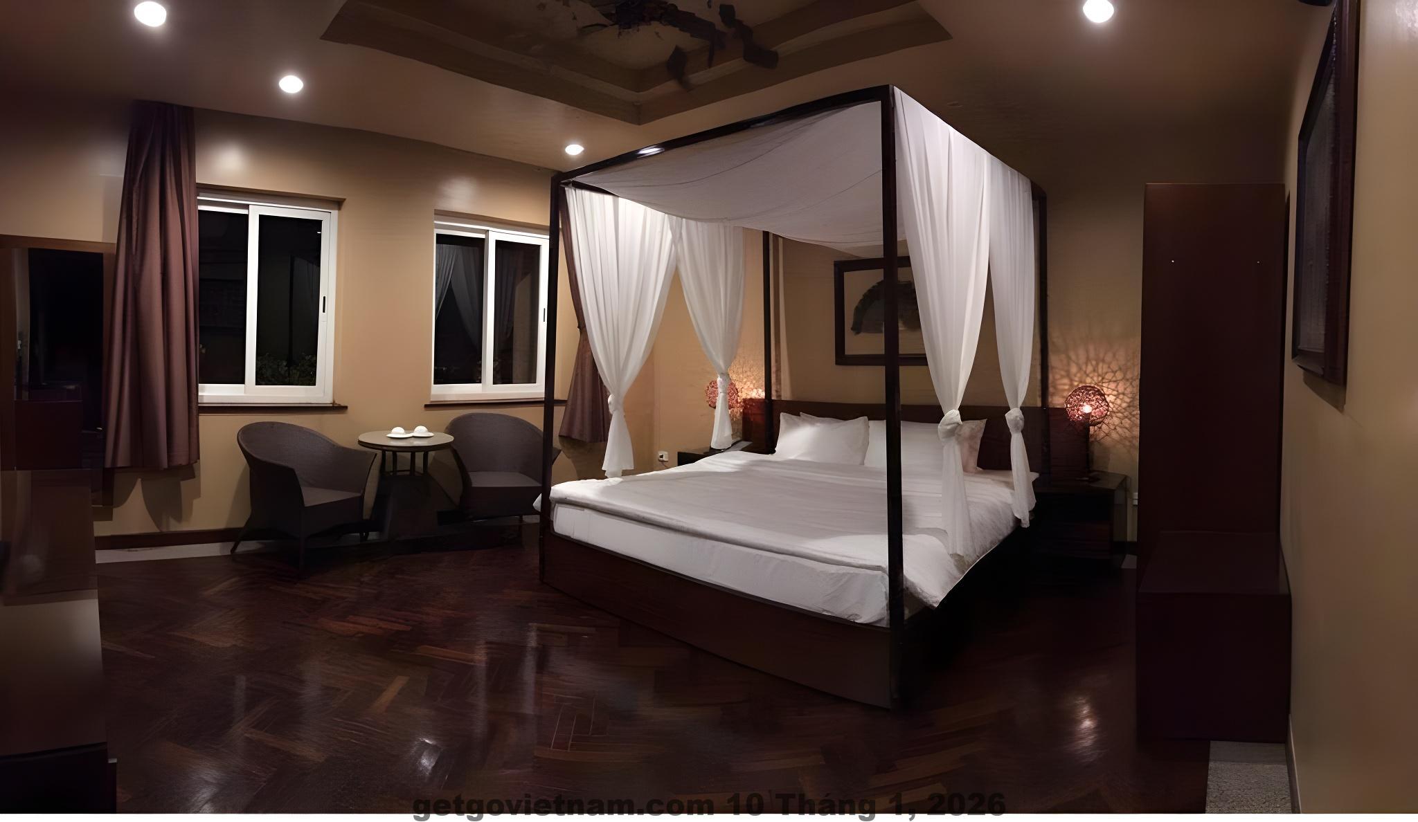 Khu vực lễ tân Khách sạn Dang Anh với phong cách phục vụ thân thiện