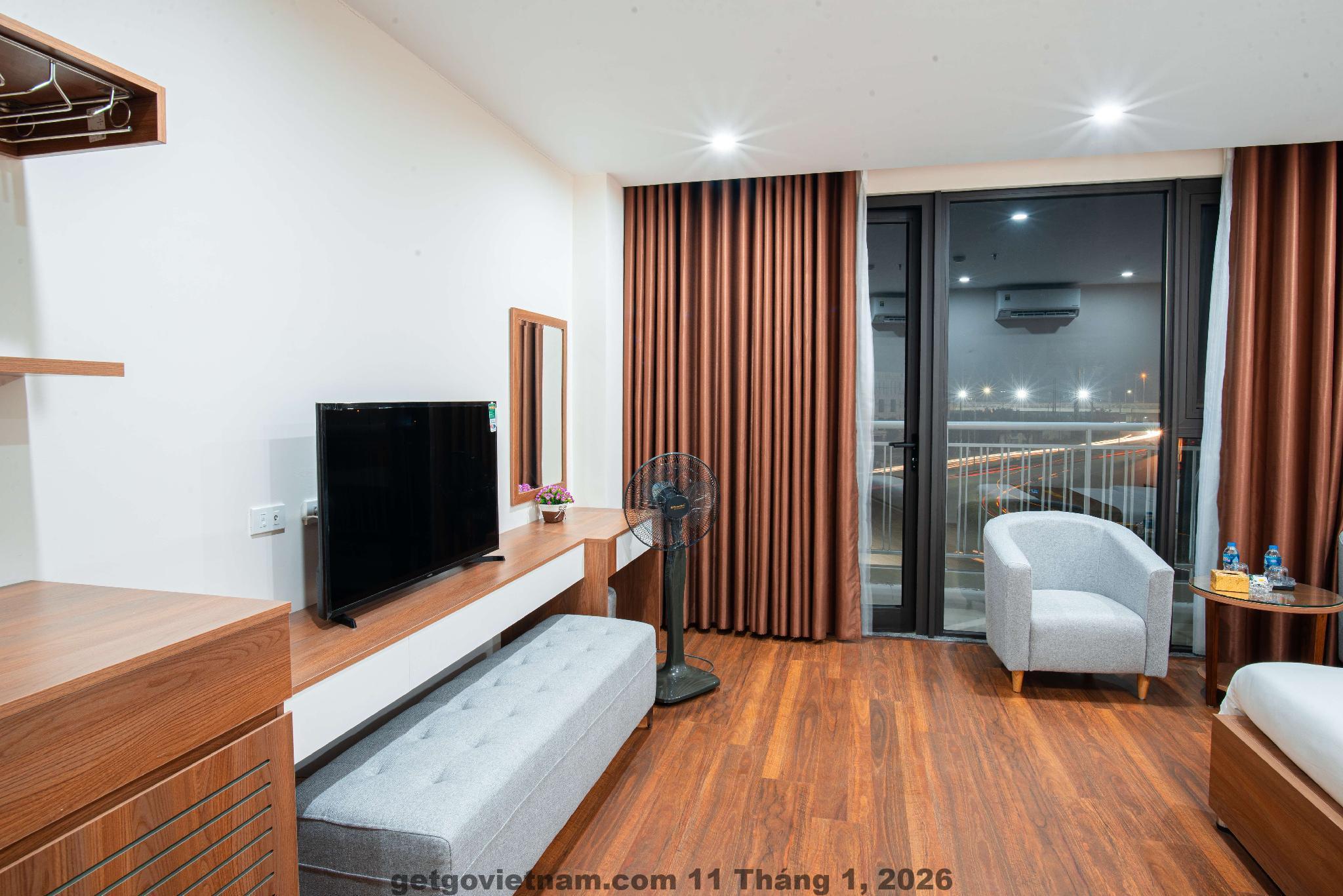 Khu vực ăn sáng tại Thanh Dat Hotel Phu Ly với thực đơn đơn giản