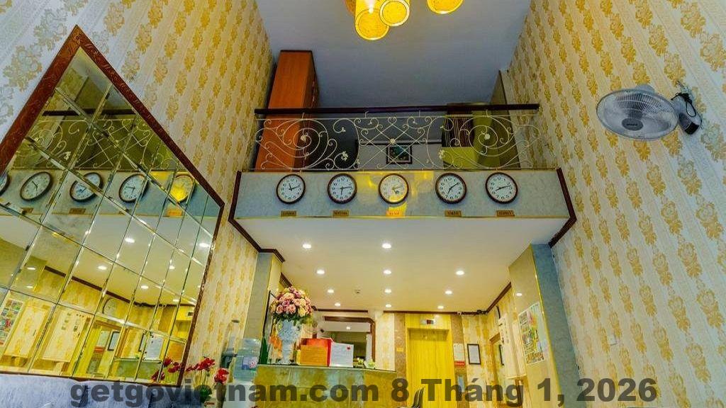 Hành lang khách sạn A25 Hotel 53 Tuệ Tĩnh