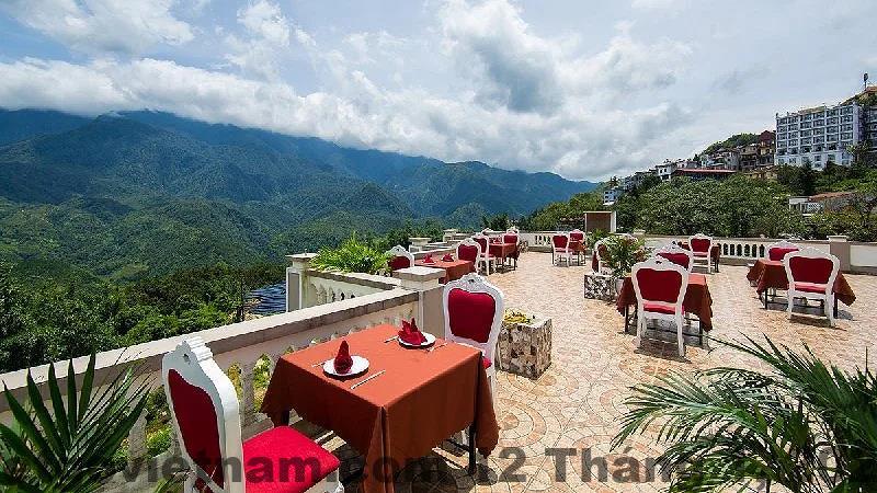 Không gian hành lang và khu vực chung tại Sapa Praha Hotel