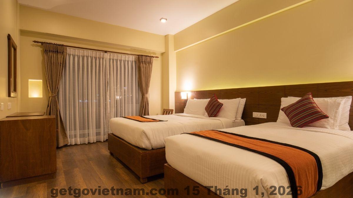 Món ăn sáng tại khách sạn An Khang