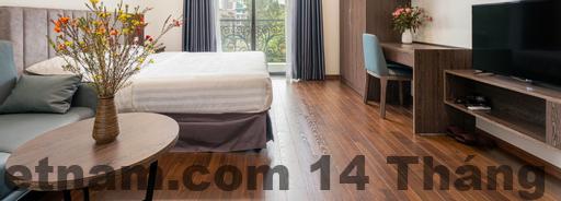 Phòng nghỉ Granda Lake View Hotel & Apartment rộng rãi thiết kế hiện đại