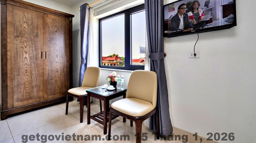 Vị trí HANZ Duc Hieu 1 Hotel trên trục Quốc lộ 2, khu vực Điền Xá Sóc Sơn