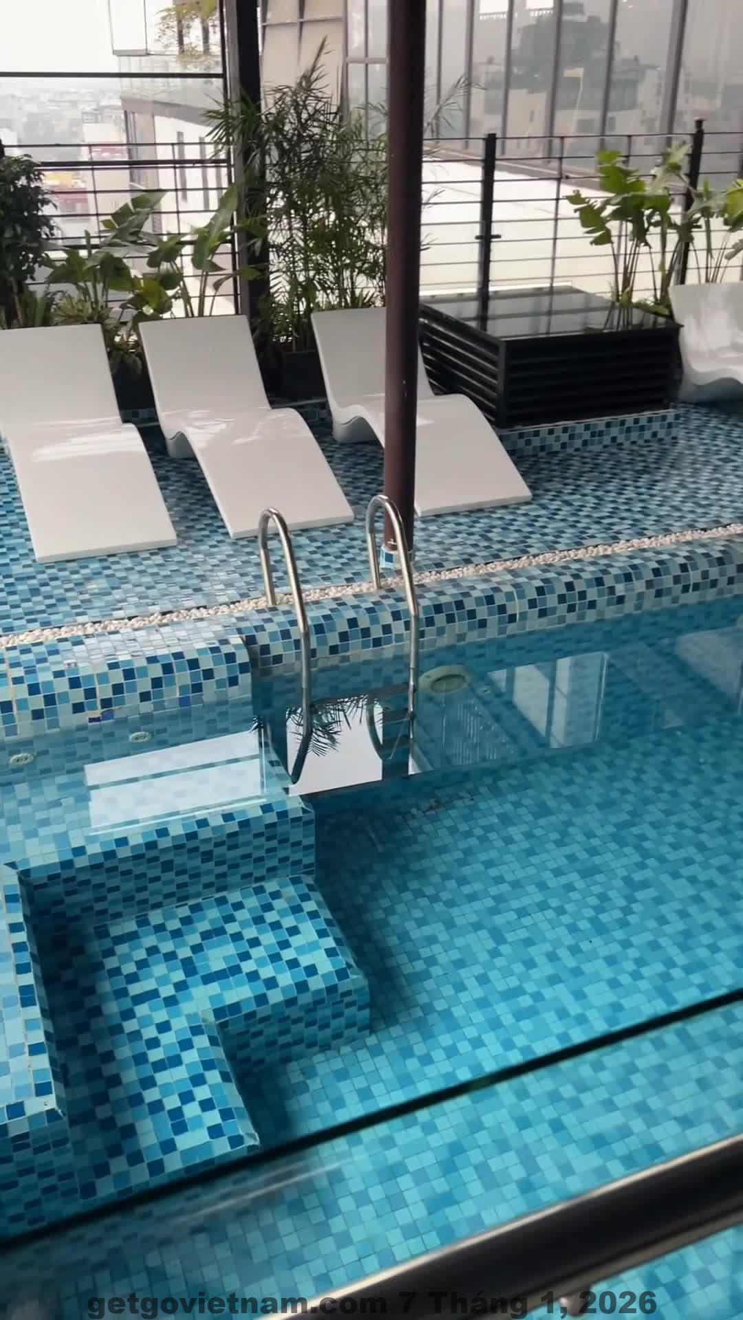 Không gian chung tại 7S Splendid Pearlight Hanoi Hotel không có hồ bơi hay gym