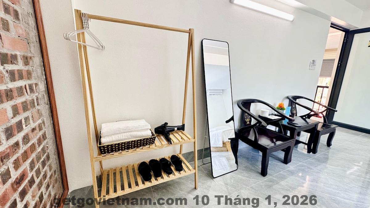 Bữa sáng đơn giản tại Nhà nghỉ 58