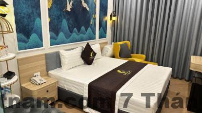 Không gian sinh hoạt chung tại One Villa Hotel 6