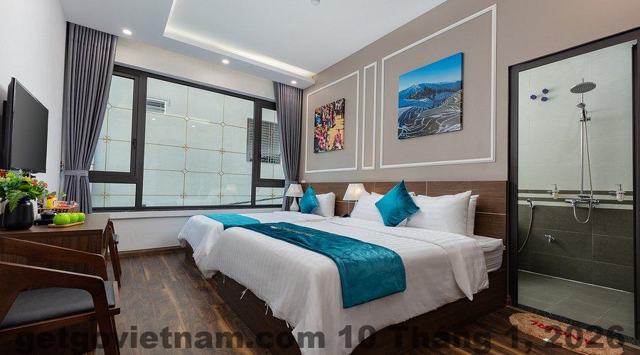 Đánh giá Airport Classic Hotel & Travel Hà Nội 2026 – Gần Nội Bài, Có Đáng Ở? 2 Tổng quan mặt tiền Airport Classic Hotel & Travel gần sân bay Nội Bài