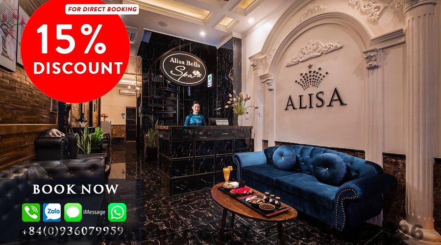 Khu vực spa và massage tại Alisa Hotel & Spa Hà Nội