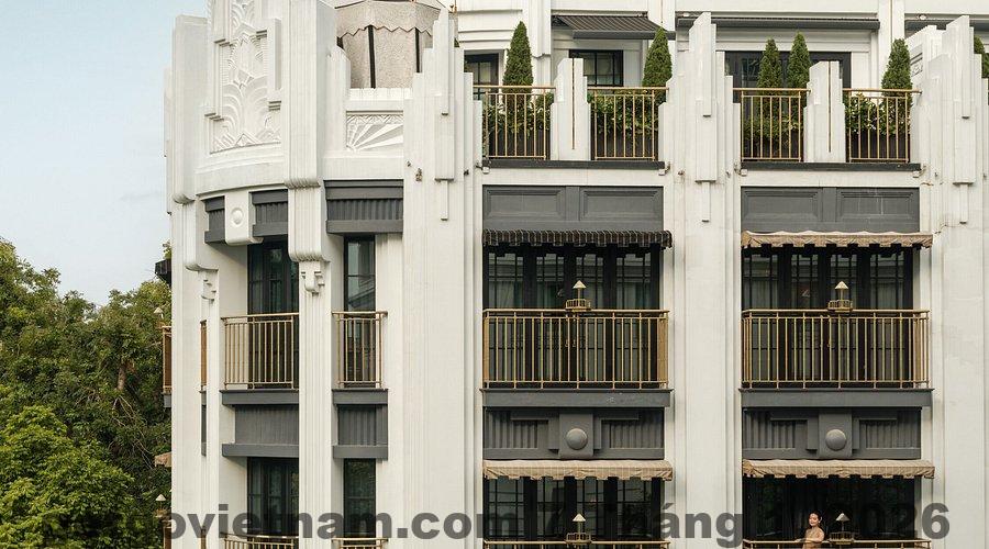 Nhà hàng fine dining tại Khách sạn Capella Hà Nội với không gian sang trọng