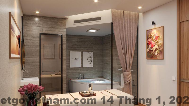 Khu spa và massage tại Mường Thanh Luxury Điện Biên phục vụ khách lưu trú