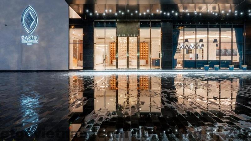 Phòng nghỉ Mövenpick Living West Hanoi rộng rãi, thiết kế hiện đại, tông màu trung tính