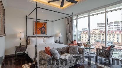 Vị trí khách sạn De Syloia trên trục Trần Hưng Đạo quận Hoàn Kiếm