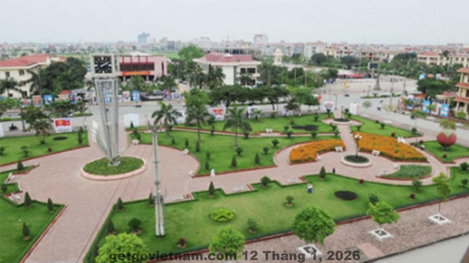 Khu vực Hiệp Hòa Bắc Giang xung quanh H2 Hotel, đặc trưng khu công nghiệp