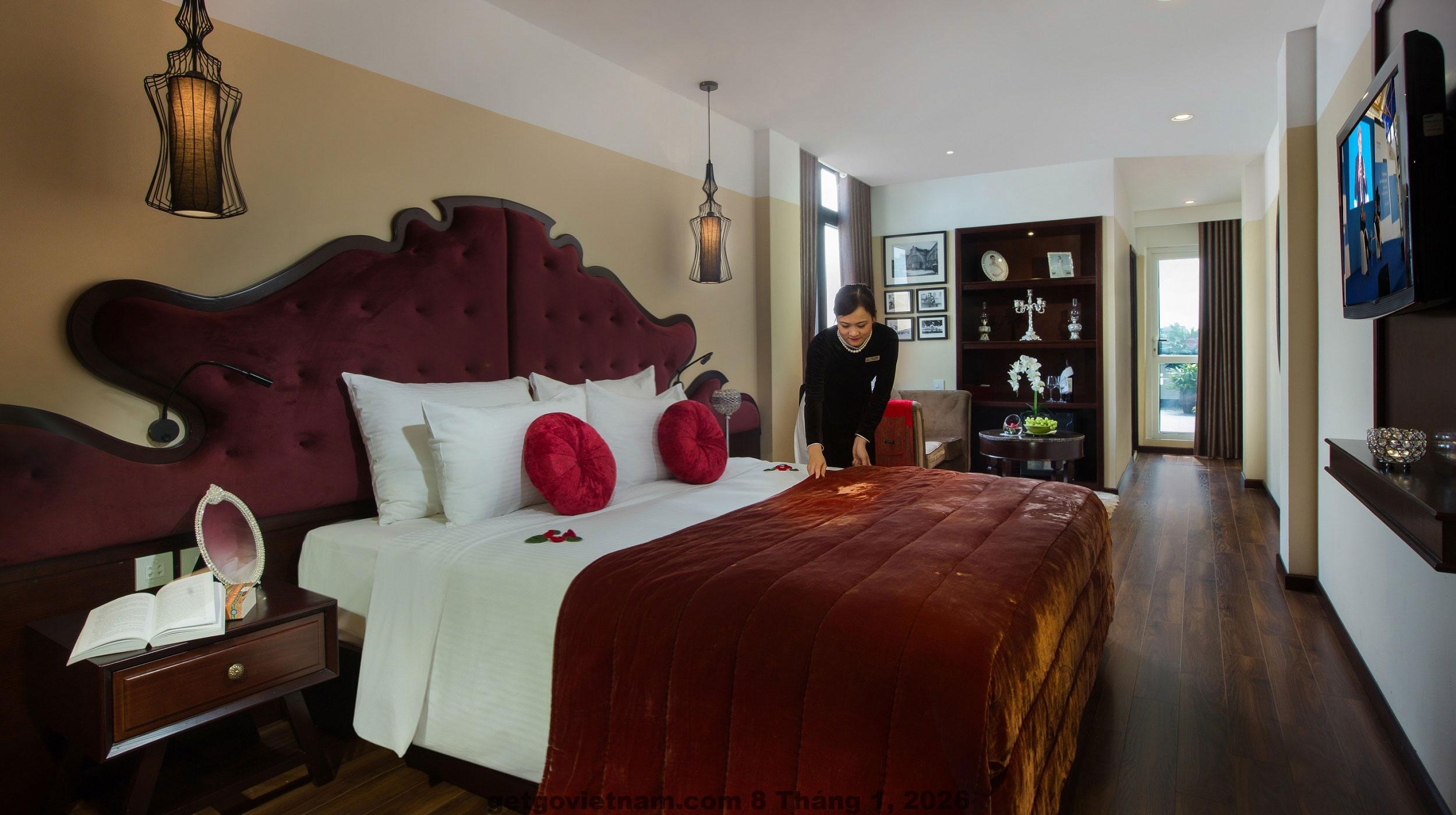 Aviary Hanoi Hotel - Phòng khách sạn sạch sẽ và thoải mái