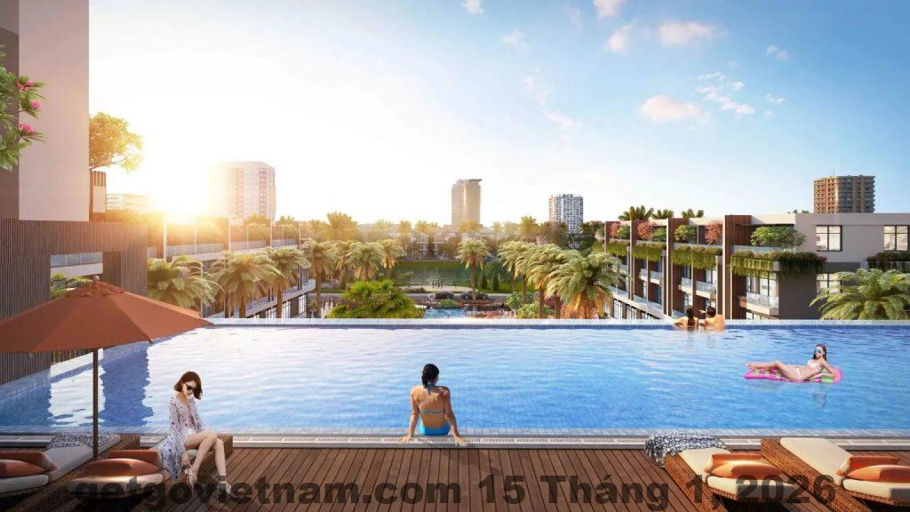 Hình minh họa hồ bơi – Diamond Hotel Bắc Giang không có hồ bơi