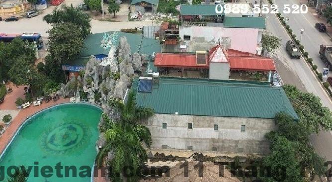 Hồ bơi ngoài trời tại Khách sạn Long Giang Điện Biên