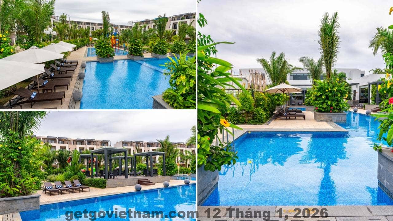 Hồ bơi ngoài trời tại khách sạn