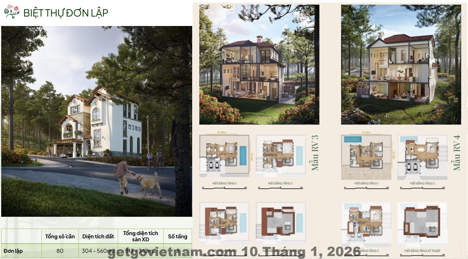Venus Villas Đại Lải Review 2026: Biệt thự nghỉ dưỡng riêng tư giữa thung lũng Thanh Xuân 8 Biệt thự đơn lập tại Venus Villas Đại Lải với không gian riêng tư