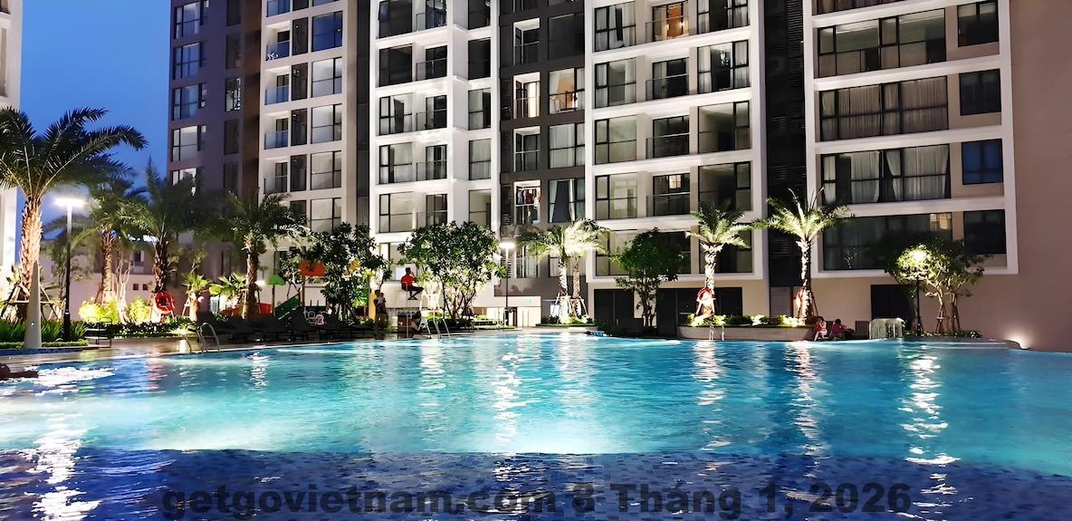 Không gian chung và hành lang bên trong khách sạn Nexy Living Hà Nội