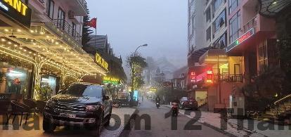 Hồ bơi ngoài trời tại Tây Bắc Hotel Tam Đảo