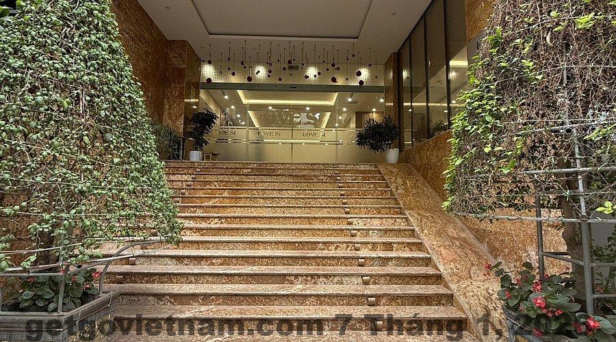 Phòng khách sạn Love St Hà Nội – nội thất đơn giản