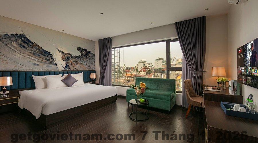 Khu vực lễ tân Westlake Pearl Aparthotel & Spa