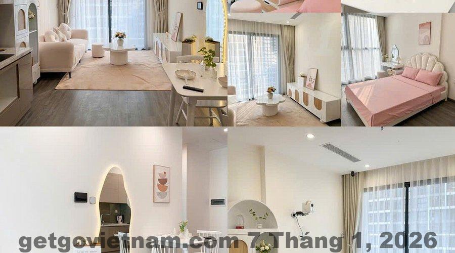 Sảnh chung cư nơi Bunny's Homes hoạt động theo mô hình căn hộ dịch vụ