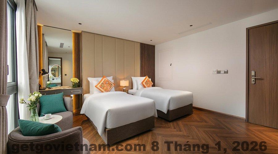 Không gian phòng nghỉ hiện đại, thoải mái với tiện nghi đầy đủ