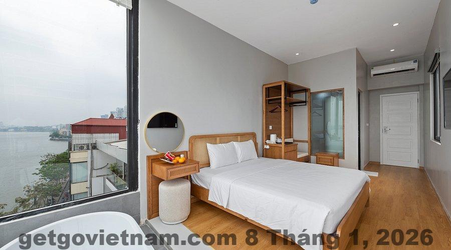 Bữa sáng tại nhà hàng Lakeview Hotel – thực đơn đơn giản, đủ dùng
