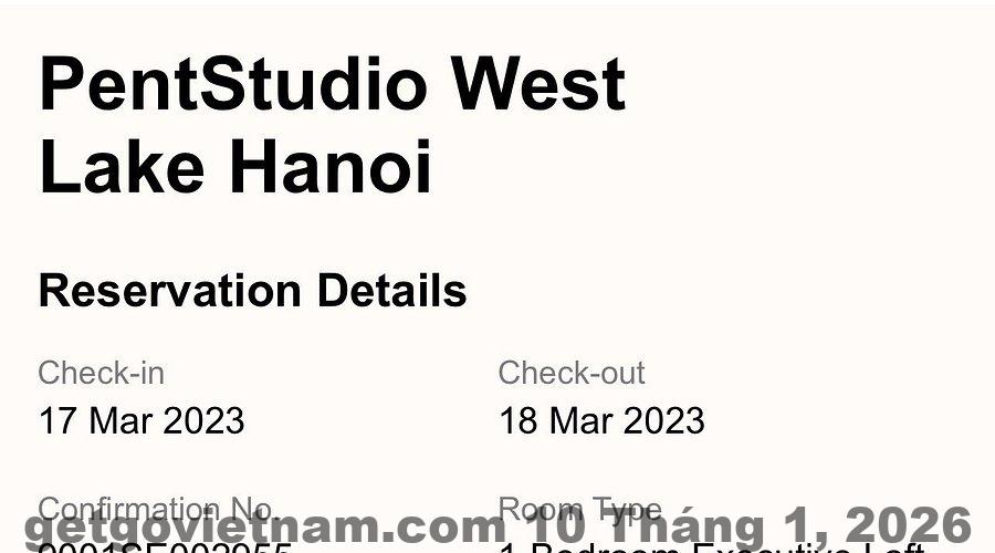 Đánh giá PentStudio West Lake Hanoi 2026: Studio cao cấp có đáng ở Tây Hồ? 7 Hồ bơi trong nhà tại PentStudio West Lake Hanoi, không gian yên tĩnh và sạch sẽ
