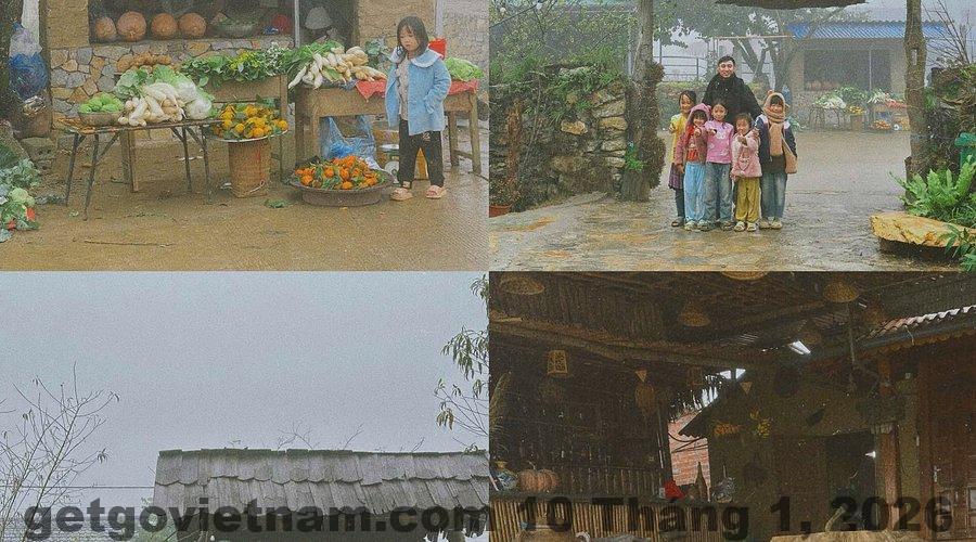 Không gian sinh hoạt chung nơi khách trò chuyện cùng chủ nhà