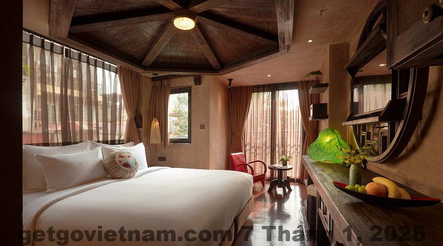 Không gian sảnh Kecho Legacy Hotel Hanoi & Spa