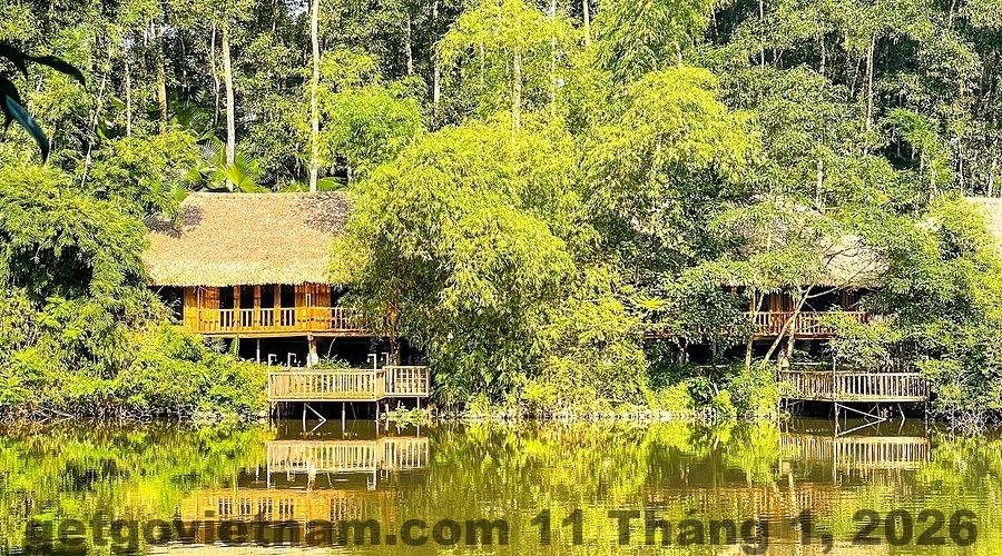 Khu vực ăn uống đơn giản tại Khách sạn Hải Yến Thái Nguyên