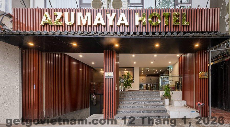 Khu vực sinh hoạt chung tại Azoma Hotel phù hợp nghỉ ngơi, không tập trung F&B