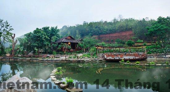 Khu lễ tân khách sạn Green Town Mộc Châu