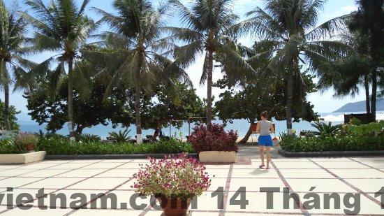 Bữa sáng đơn giản tại Khách sạn Bạch Dương Ba Vì